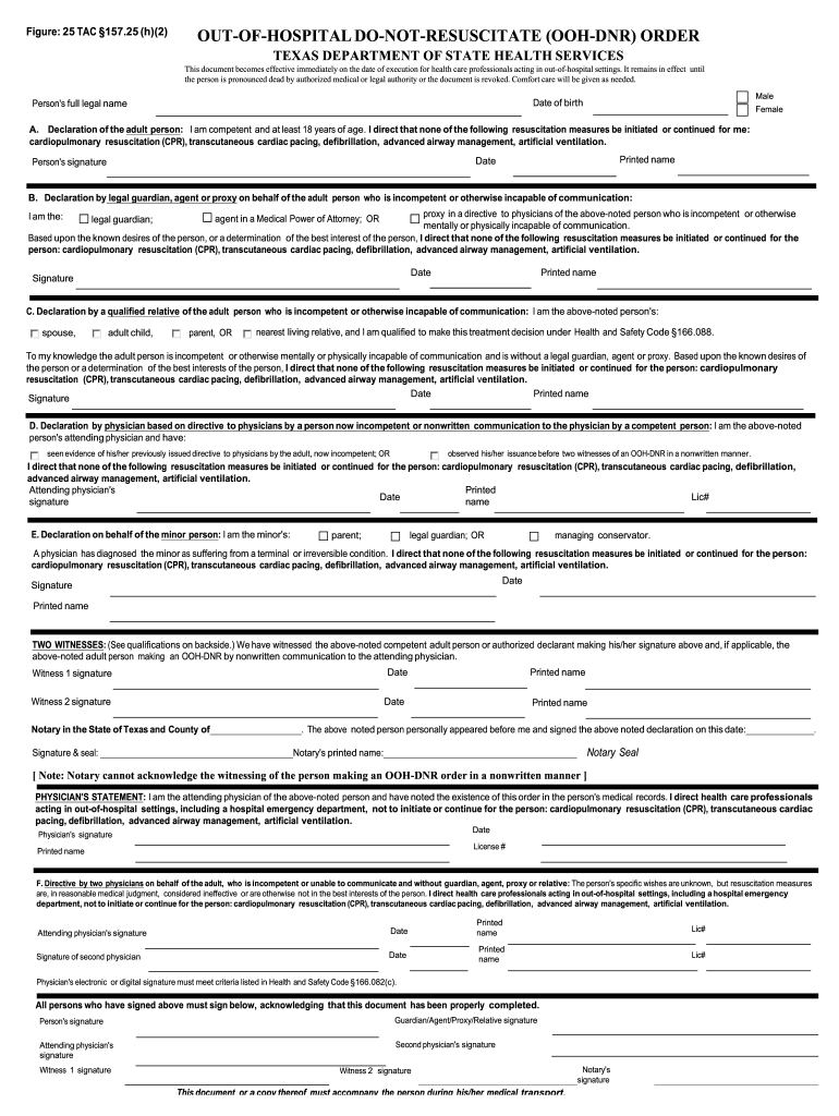 Dnr Form