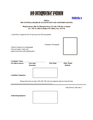 Nid Psd File  Form