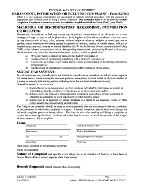  Form 32071 Federal Way Public Schools Fwps 2012