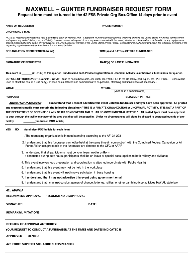 Pollo Tropical Donation Request Form