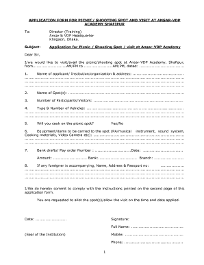 Ansar Vdp Training Certificate Download  Form