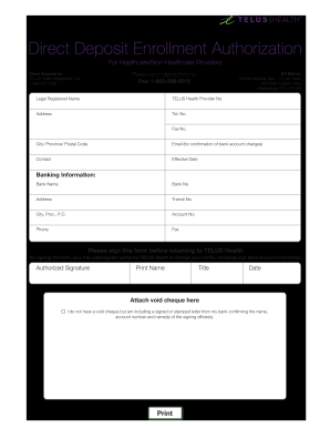 Get and Sign Wsib Direct Deposit 2012 Form