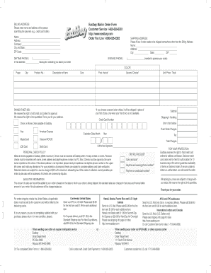Eastbay Catalog  Form