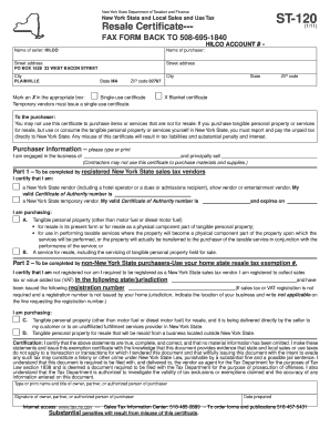 St 120  Form