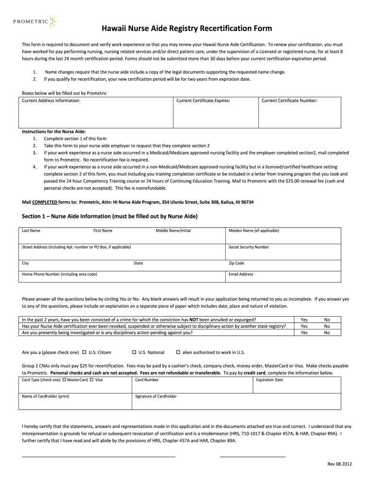  Prometric Com Nurseaide Hi 2012-2024