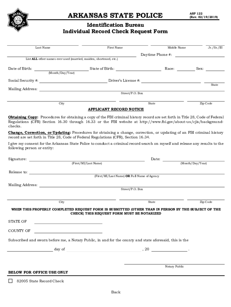 Get and Sign Arkansas Asp 2019-2022 Form