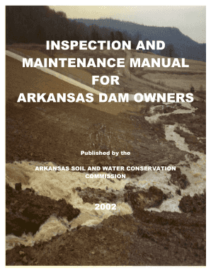 Inspection and Maintenance Manual for State of Arkansas  Form
