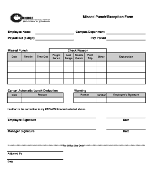  Target Punch Correction 2006