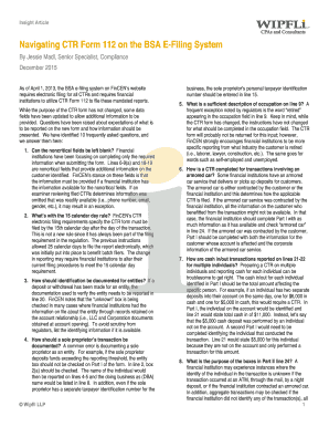 Ctr Form 112 Sample