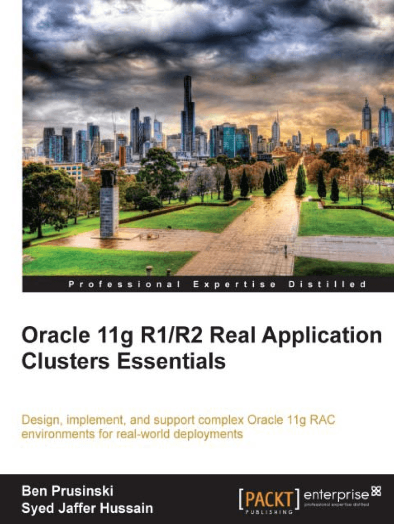 Oracle 11g R1R2 Real Application Clusters Essentials PDF  Form