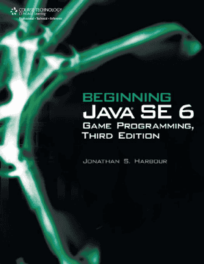 Java Game Programming PDF  Form