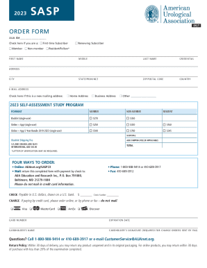 Aua Sasp  Form