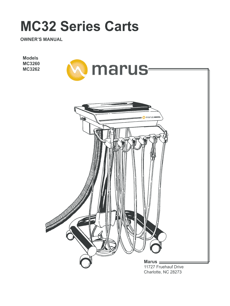 MC32 Series Carts Owners Manual  Marus  Form