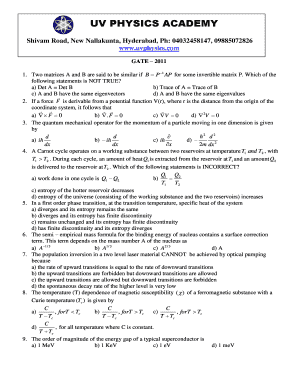 Uv Physics Academy Notes PDF  Form