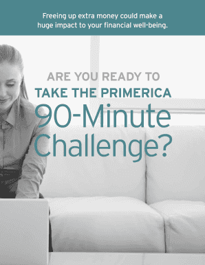 Take the Primerica 90 Minute Challenge Bjsslbbusb  Form