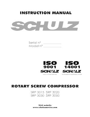 Schulz Srp 3015 Manual  Form