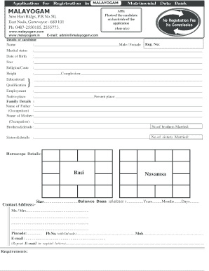 Guruvayur Malayogam Book  Form