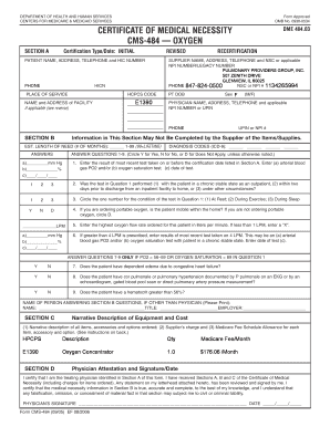 Champva Certificate of Medical Necessity Form