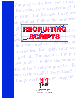 Scripts for Recruiters GreatRecruiterTraining Com Scott Love  Form