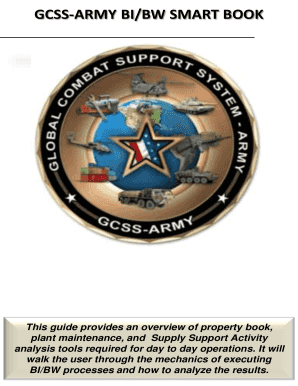 Gcss Army Smart Book PDF  Form