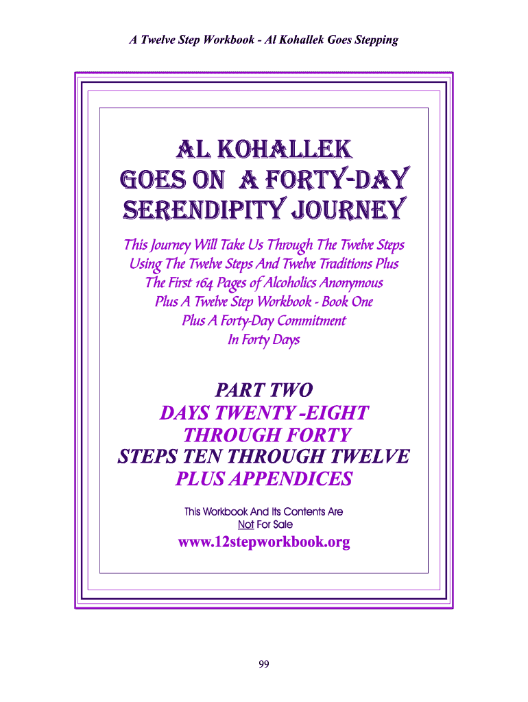 4 Al Kohallek Goes on a Forty Day Serendipity Journey Part 2 Osseoaa  Form