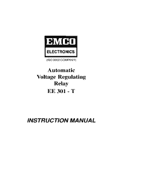 Emco Ee 301 E Manual  Form