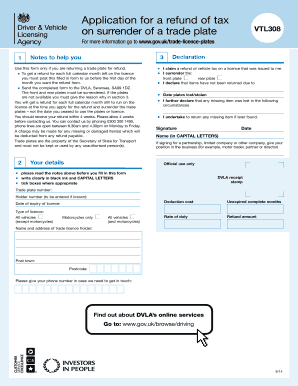 Vtl308  Form