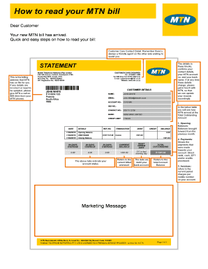 Mtn Tax Invoice  Form