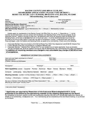 Rclrc  Form