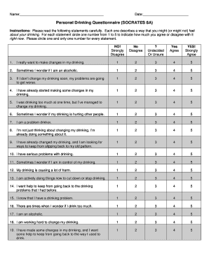 Socrates Questionnaire  Form