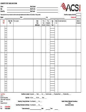 Cube Test Report Format