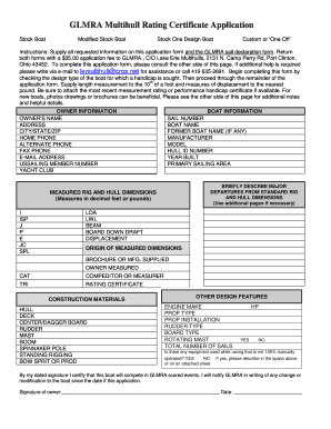 Glmra  Form