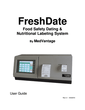 Medvantage Fresh Date 2 Manual  Form