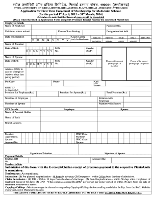 Sail Sampark  Form