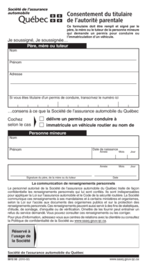 Consentement Du Titulaire De L39autorit Parentale Socit De L Bb  Form