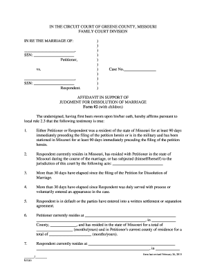  Court Affidavit Format PDF 2013