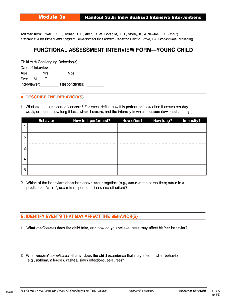 Interview Assessment Form PDF 2010-2024
