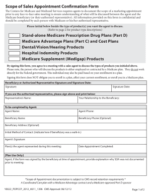 Coventry SOA Form PDF MAForAgents Com