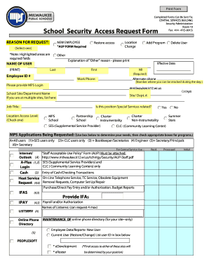 Form Request