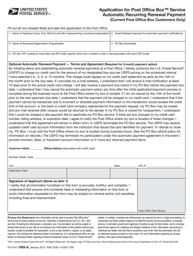 Form 1093 Irs