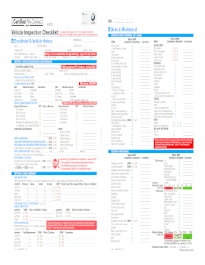 Vehicle Inspection Checklist Cars Com  Form