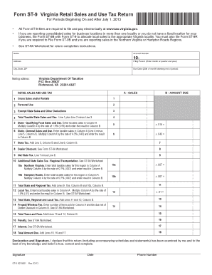  Va Sales Tax Form 2020