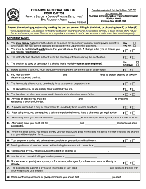 Form Cjt 731