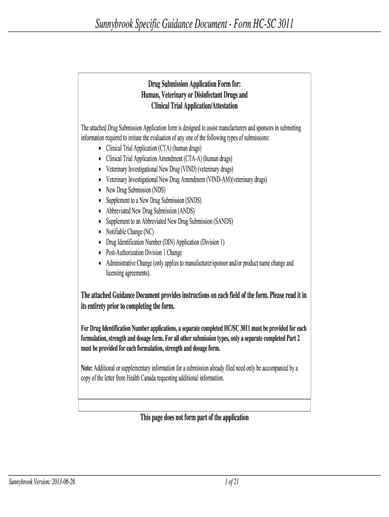  Hc 3011 Form 2013