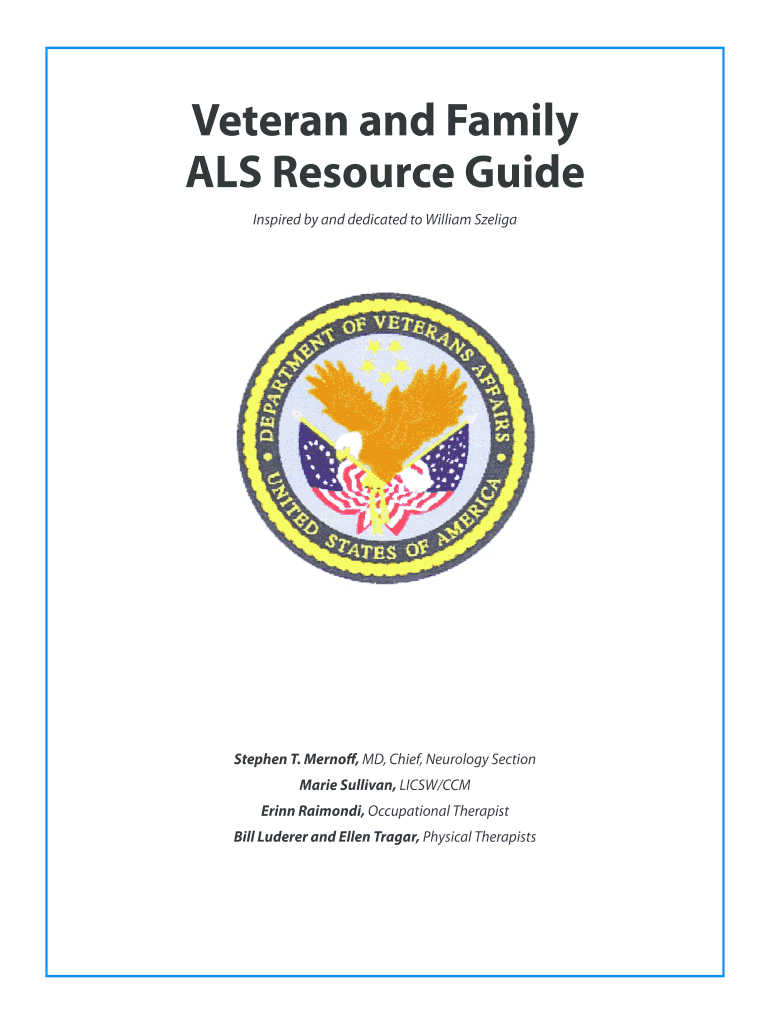 ALS Resource Guide Providence VA Medical Center, Rhode Island Providence Va  Form