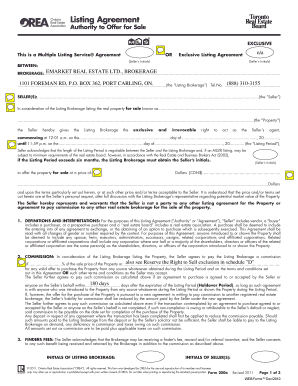 Orea Form 200 Sample