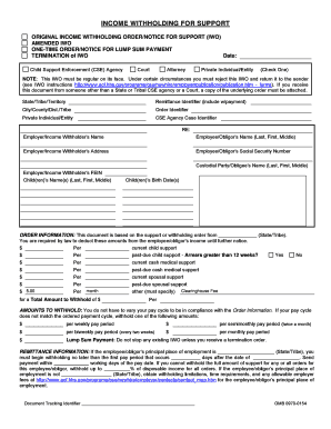 Pima County Superior Court Child Support  Form