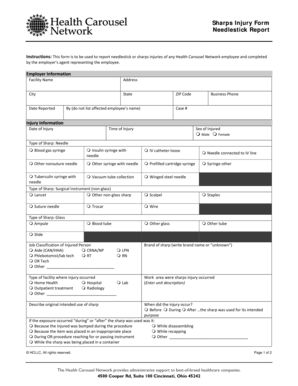 HC Sharps Injury Form DOC