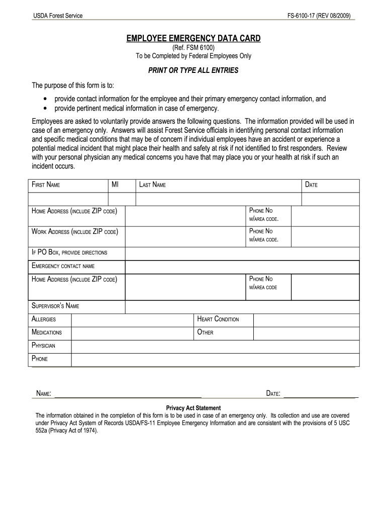 Fs 6100 17  Form