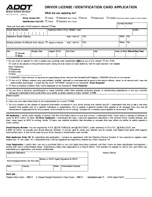 Az Drivers License Application Form